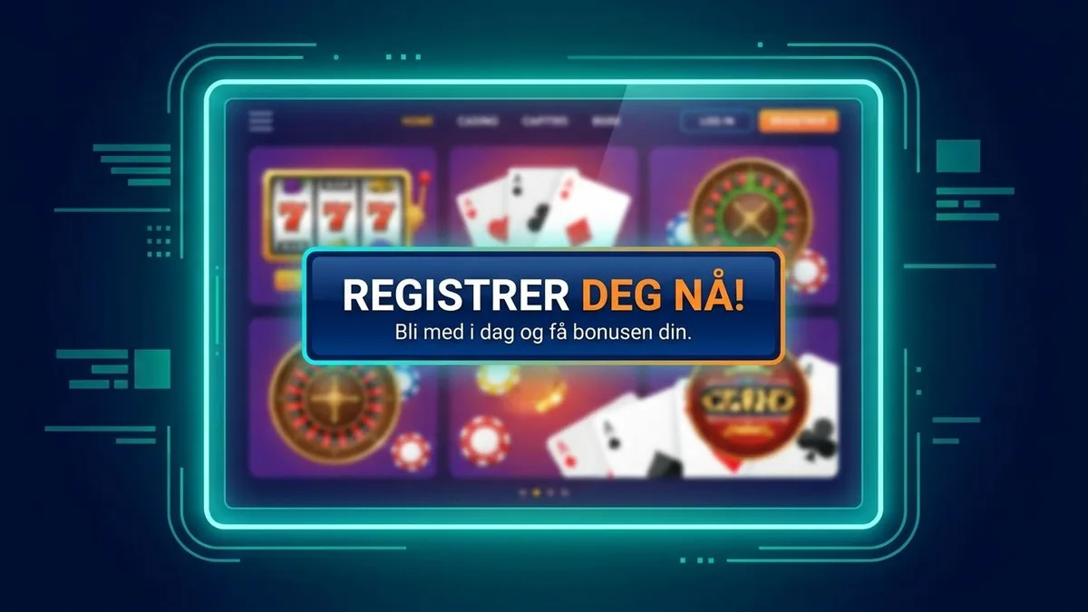 Registrer deg med bonus
